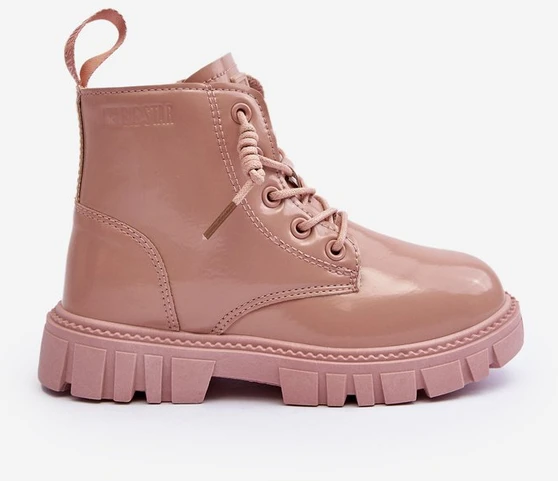 Lakuoti šilti batai Big Star Kids MM374144 Rožinė