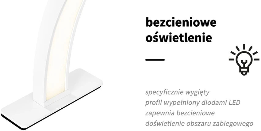 Nagų lempa Profesionali manikiūro lempa Activeshop Glow Arche III, balta