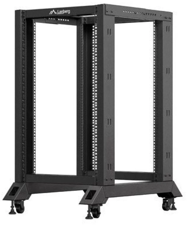 LANBERG Open rack 18U 600x800 juodas