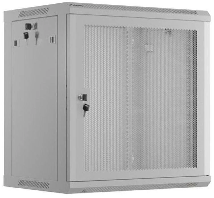 Lanberg prie sienos montuojama rack spintelė 19" 12U 600x450 su perforuotomis durelėmis