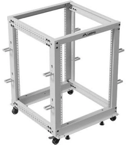 LANBERG OPEN RACK 19" 15U 600X600-1100 ADJUSTABLE Pilkas
