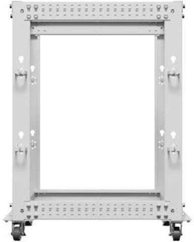 LANBERG OPEN RACK 19" 15U 600X600-1100 ADJUSTABLE Pilkas