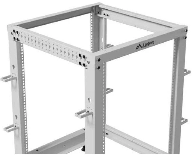 LANBERG OPEN RACK 19" 15U 600X600-1100 ADJUSTABLE Pilkas