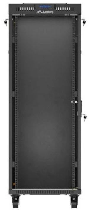 LANBERG Rack spintelė 19 laisvai stovinti 32U 600x1000 plokščia pakuotė su stiklinėmis durelėmis LCD juodas