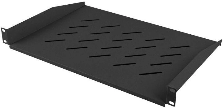 Serverių lentyna LANBERG AK-1008-B Lanberg fixed shelf 19, 1U/483x315mm, max load capacity iki 20kg juodas