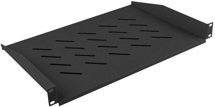 Serverių lentyna LANBERG AK-1008-B Lanberg fixed shelf 19, 1U/483x315mm, max load capacity iki 20kg juodas