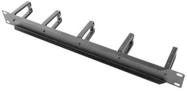 LANBERG AK-1202-B cable management panel type B 19 1U juodas