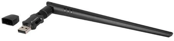 Maršrutizatorius Lanberg USB adapteris belaidžio tinklo plokštė NC-0900-WIE USB 2.0 dviejų dažnių AX900 1X išorinė antena