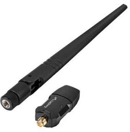 Maršrutizatorius Lanberg USB adapteris belaidžio tinklo plokštė NC-0900-WIE USB 2.0 dviejų dažnių AX900 1X išorinė antena