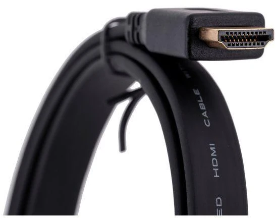 LANBERG CA-HDMI-21CU-0010-BK laidas HDMI M/M V2.0 1M Juodas Butas