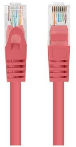 LANBERG PCU5-20CC-0025-R Lanberg Patchcord RJ45 kat. 5e UTP 0,25m Raudona, 10-Pak