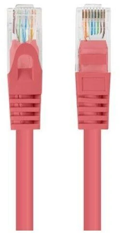 „Fluke“ patvirtintas „Lanberg“ jungiamasis laidas, cat.6 UTP, 0,25 m, raudonas, 10 pak.