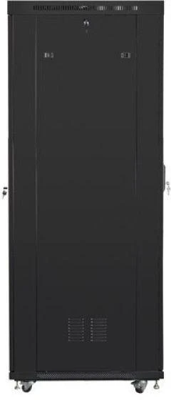 LANBERG stovo spintelė 19 colių 42U 600x1000 juodų tinklinių durų LCD