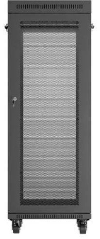 LANBERG Rack spintelė 19 laisvai stovinti 32U 600x800 plokščia pakuotė su tinklelio durelėmis LCD juodas