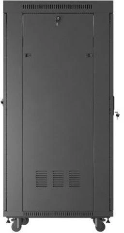 LANBERG Rack spintelė 19 laisvai stovinti 32U 600x800 plokščia pakuotė su tinklelio durelėmis LCD juodas