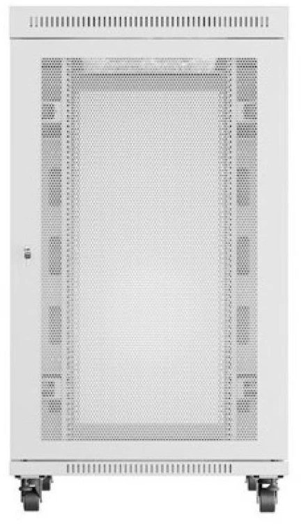 Lanberg grindų spintelė 19" 27U 800x1000 rutulinės perforuotos durelėmis LCD V2