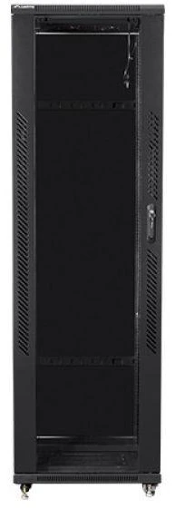 Lanberg | Rack tipo 19 colių laisvai pastatoma spintelė 42U/800x1000 (plokštos konstrukcijos) | FF01-8042-12B | Juodas