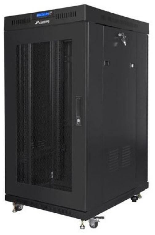 LANBERG laisvai pastatoma spintelė 19 colių 22U 800x800 tinklelio durys