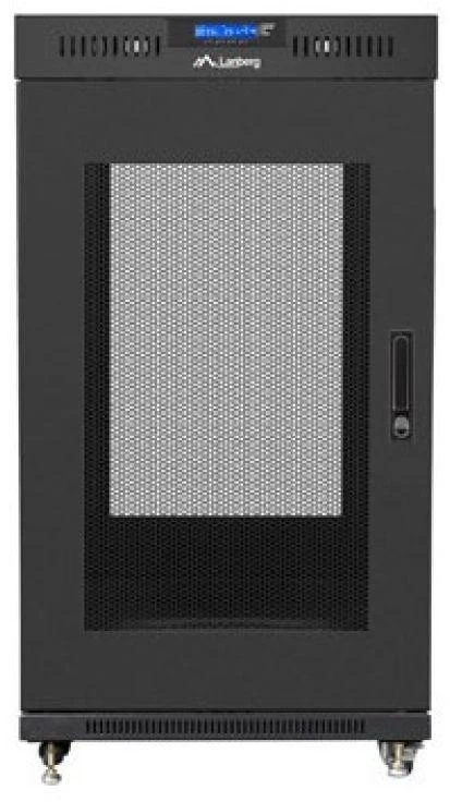 LANBERG laisvai pastatoma spintelė 19 colių 22U 800x800 tinklelio durys