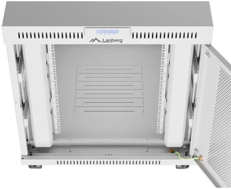 Lanberg grindų spintelė 19" 15U 800x1000 rutulinės perforuotos durelėmis LCD V2