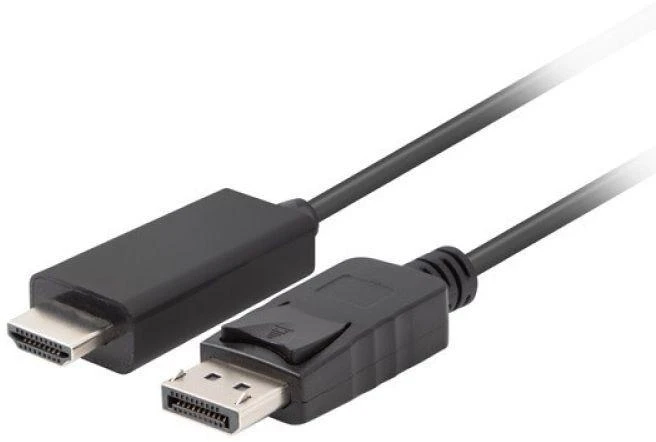 Lanberg | DisplayPort į HDMI kabelis | CA-DPHD-11CC-0030-BK | DisplayPort kištukas | HDMI kištukas | DP į HDMI | 3 m