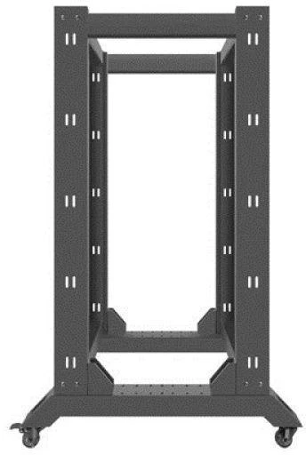 LANBERG OR01-6822-B open rack 19 22U/600x800mm juodas