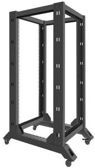 LANBERG OR01-6827-B open rack 19 27U/600x800mm juodas