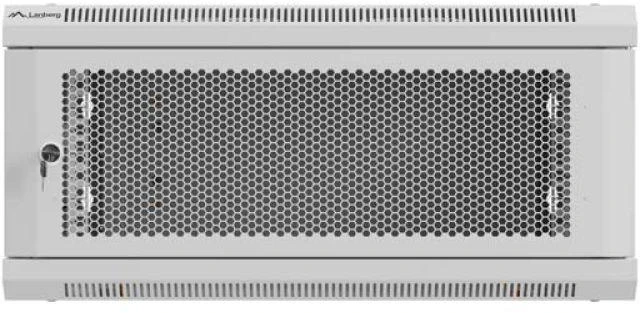 Lanberg prie sienos montuojama instaliacinė spintelė 19" 4U 600X600 | WF01-6604-23S | Pilkas