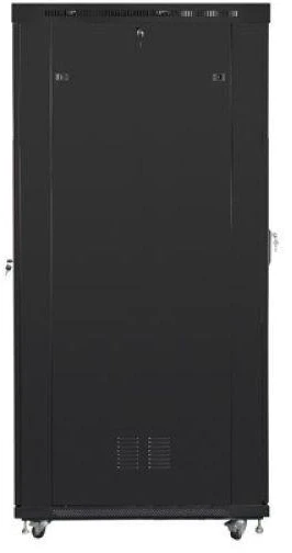 LANBERG laisvai pastatomas stelažas 19 colių spintelė 42U 800x1200 stiklinės durys LCD butas juodas