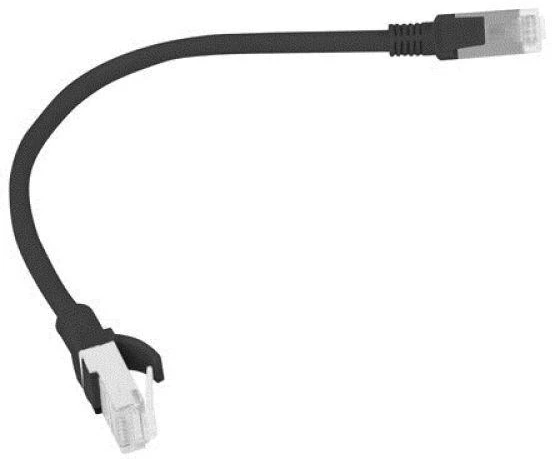 LANBERG PCU5-10CC-0025-BK Patchcord RJ45 kat. 5e UTP 0,25m judas