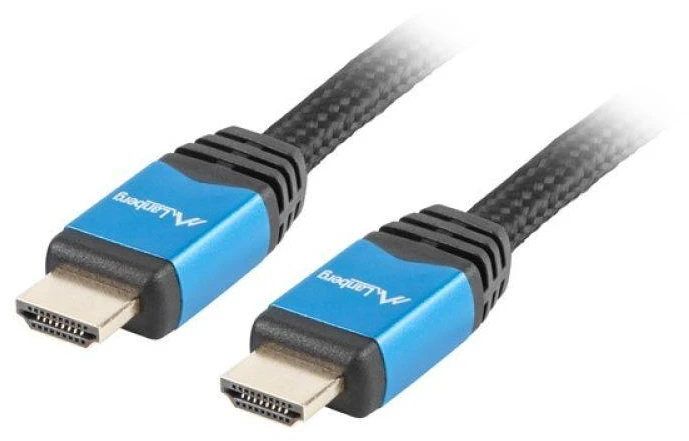 LANBERG CA-HDMI-20CU-0018-BL laidas HDMI M/M V2.0 1.8M Juodas Premium
