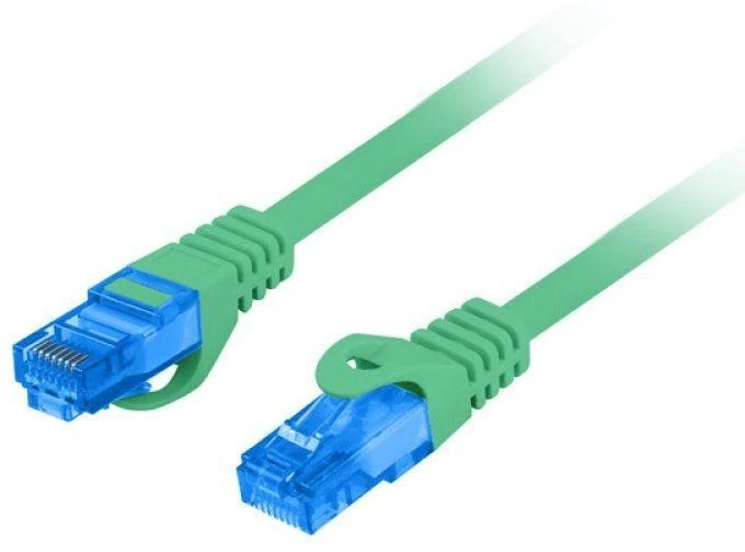 LANBERG patchcord kat.6A FTP LSZH CCA 20m žalias