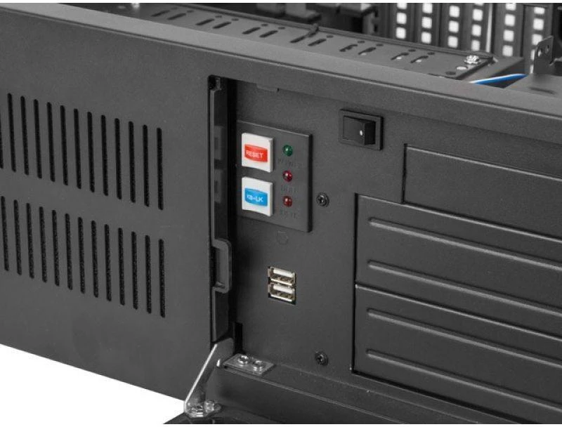 LANBERG SC01-4504-10B RACKMOUNT SERVER CHASSIS ATX 450/10 19/4U