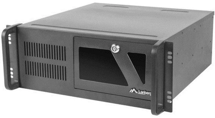 LANBERG SC01-4504-10B RACKMOUNT SERVER CHASSIS ATX 450/10 19/4U