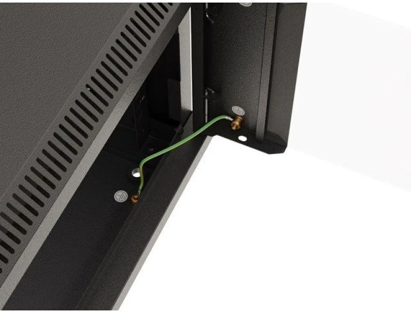 Lanberg WF03-5309-10B rack spintelė 9U Sieninis stovas Juodas