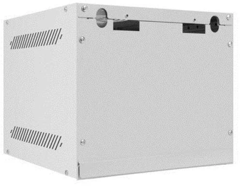 LANBERG Rack spintelė 10 colių sieninis laikiklis 4U 280x310 pilkas su metalinėmis durelėmis butas paketas