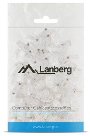 LANBERG PLU-5000 kištukas RJ-45 UTP CAT5E 8P8C 100PCS