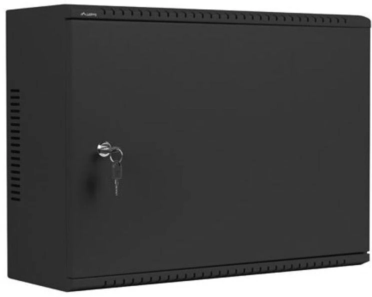 Lanberg | Rack spintelė 19" prie sienos montuojama 4U+3U/540x200 žemo profilio | WAF1-5203-04-00B | Juodas