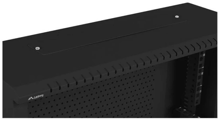 Lanberg | Rack spintelė 19" prie sienos montuojama 4U+3U/540x200 žemo profilio | WAF1-5203-04-00B | Juodas