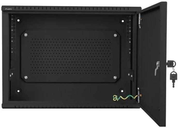 Lanberg | Rack spintelė 19" prie sienos montuojama 4U+3U/540x200 žemo profilio | WAF1-5203-04-00B | Juodas