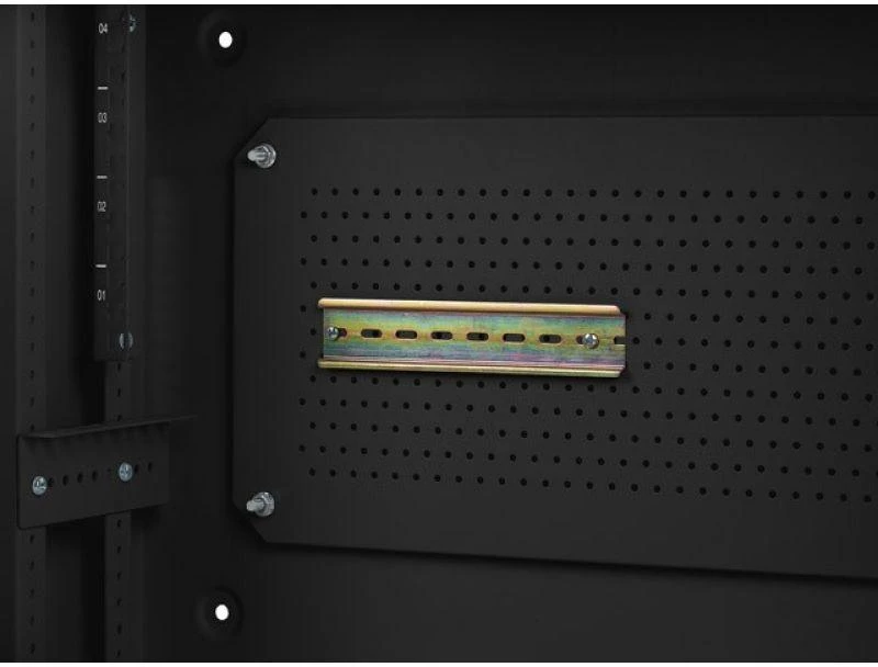Lanberg | Rack spintelė 19" prie sienos montuojama 4U+3U/540x200 žemo profilio | WAF1-5203-04-00B | Juodas