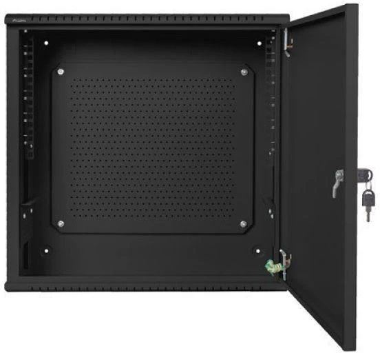 Lanberg WAF1-5203-06-00B rack spintelė 6U prie sienos montuojama lentyna Juodas