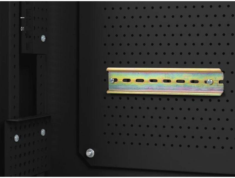 Lanberg WAF1-5203-06-00B rack spintelė 6U prie sienos montuojama lentyna Juodas