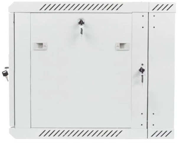 LANBERG WF02-6609-10S sieninis dvigubos sekcijų stelažas 19 colių plokščias paketas 9U/600x600mm pilkas