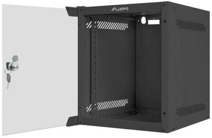LANBERG WF10-2306-10B Montavimo spinta Rack Kabykla 10 colių 6U 280X310 Juodas