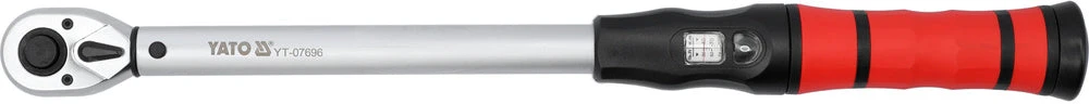Yato Lango tipo dinamometrinis raktas, 1/2", 40–220 Nm (YT-07696)