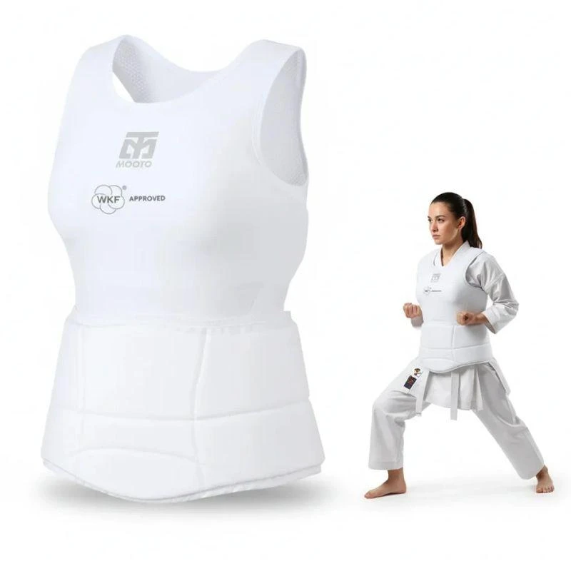 Lanksti WKF moterų karatė krūtinės apsauga | MOOTO
