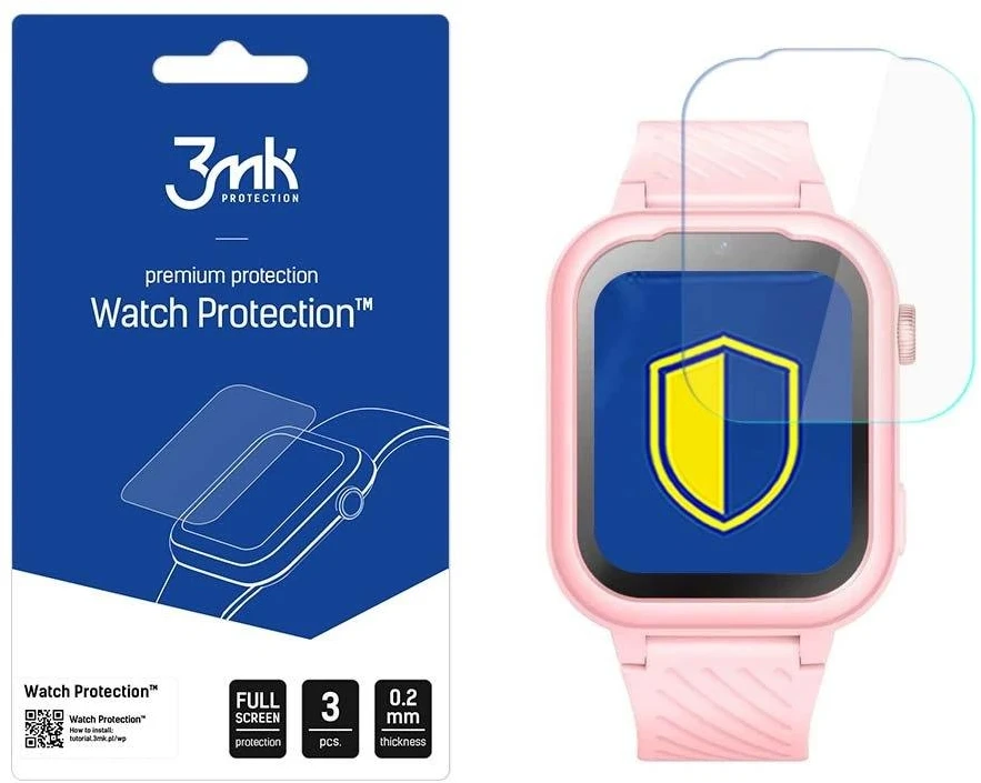 3mk Watch Protection ARC+ - apsauginė plėvelė skirta Garett Kids Essa (3 vnt)