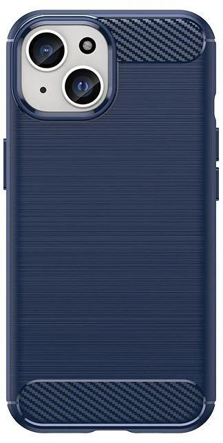 Hurtel Flexible Carbon carbon pattern Apple iPhone 15 – dėklas telefonui mėlynos spalvos