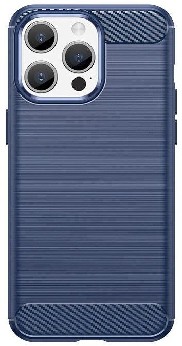 Hurtel Flexible carbon pattern Apple iPhone 15 Pro Max Carbon – dėklas telefonui mėlynos spalvos